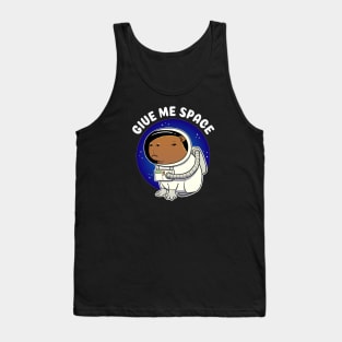 Give me space Capybara Astronaut Costume Tank Top